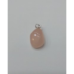 Colgante cuarzo rosa