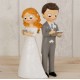 Figura tarta boda novios tecnológicos