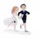 figura bodas madera plana