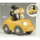 FIGURAS TARTA COCHE AMARILLO