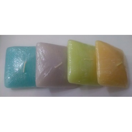 Velas cuadradas mod. jabón