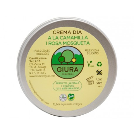 CREMA FACIAL DE CAMAMILLA GIURA (ECOCERT)